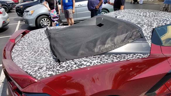 [SPIED] Mid-Engine C8 Corvette Hardtop Convertible
