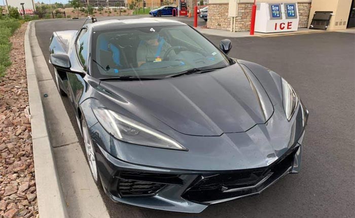 [PICS] Twilight and Tension Blue C8 Corvette Interior Spotted in Public