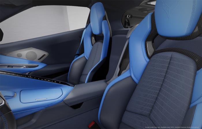 [PICS] The C8 Corvette's Tension and Twilight Blue Interior Spotted in Public