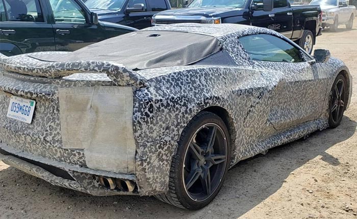 [PICS] This Black 2020 Corvette Was Once Driven in Camouflage by Harlan Charles