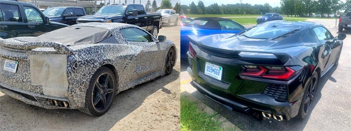 [PICS] This Black 2020 Corvette Was Once Driven in Camouflage by Harlan Charles