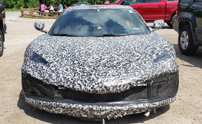 [PICS] This Black 2020 Corvette Was Once Driven in Camouflage by Harlan Charles