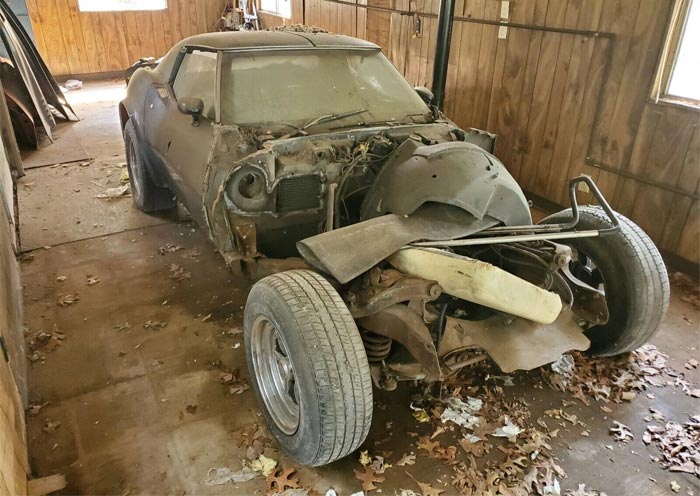 Corvettes on eBay: Abandoned 1969 Corvette Offered for $2,900
