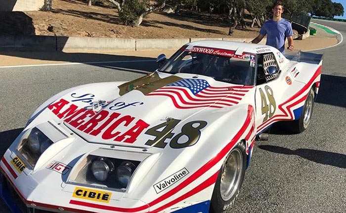 [VIDEO] Watch Jordan Taylor Drive the 1976 Greenwood Corvette at the Rolex Reunion at Laguna Seca