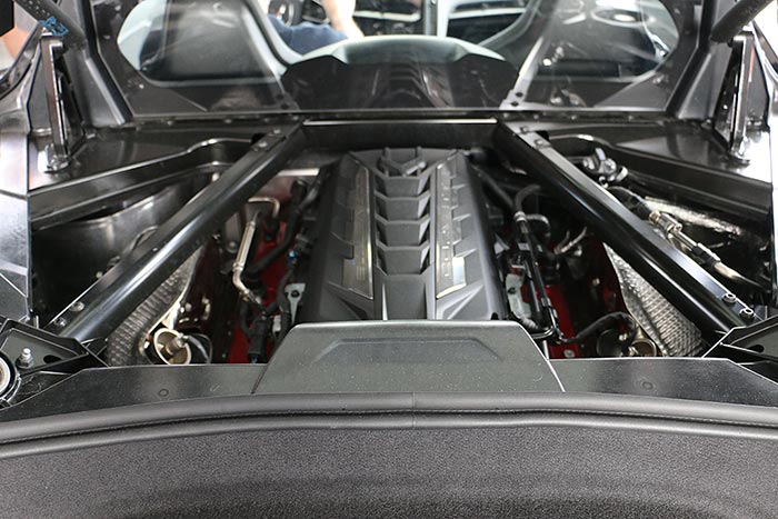 PICS The C8 Corvette s Engine Compartment Without the Engine