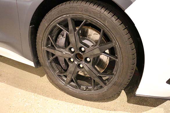 C8 Corvette Displays at the NCM Include Miniture Clay Model and a Engineering Prototype