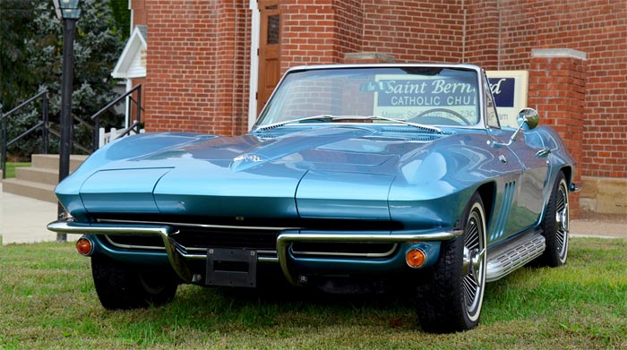 Retired Police Officer Wins the 1965 Corvette from the St. Bernard's Classic Corvette Giveaway
