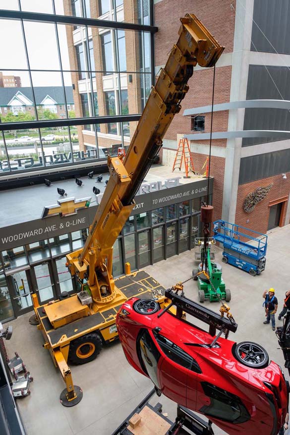 [GALLERY] 2020 Corvette Stingray Now On Display at Detroit's Little Caesars Arena