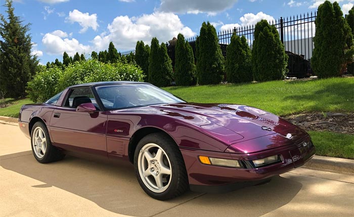 Corvettes for Sale: 1995 Corvette ZR-1 in Dark Purple Metallic