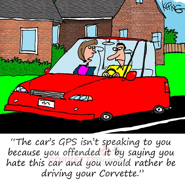 Saturday Morning Corvette Comic: When Your Smart Car Cops an Attitude