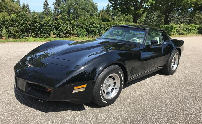 Corvettes for Sale: Black 1980 Corvette Offered on Bring A Trailer