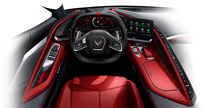 [PIC] Controls for Operating the 2020 Corvette Stingray's Convertible Top Hiding in Plain Sight