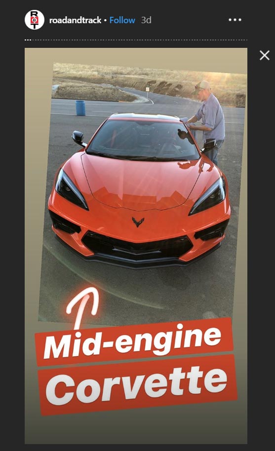 [VIDEO] Watch as the 2020 Corvette Stingray Competes for Road & Track's Performance Car of the Year