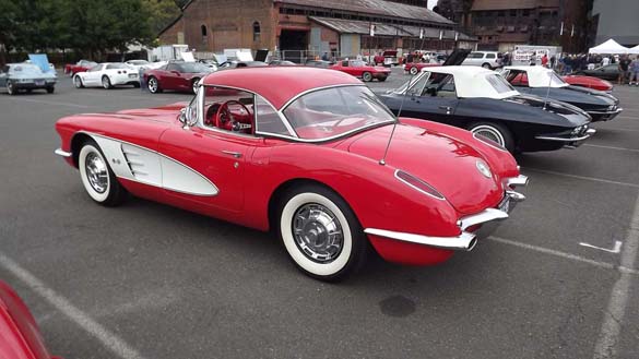 Corvettes at the Bethlehem SteelStacks