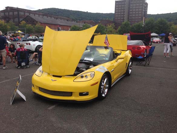 Corvettes at the Bethlehem SteelStacks