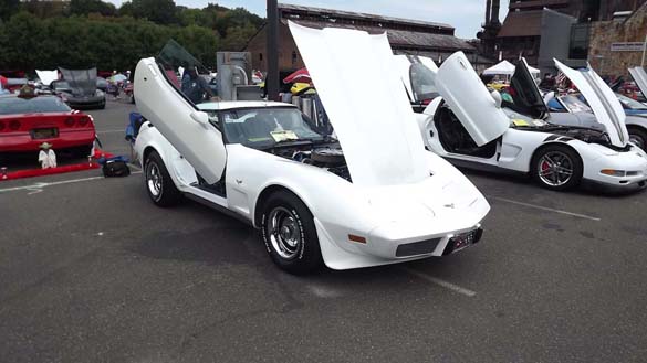 Corvettes at the Bethlehem SteelStacks