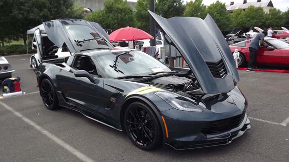 Corvettes at the Bethlehem SteelStacks