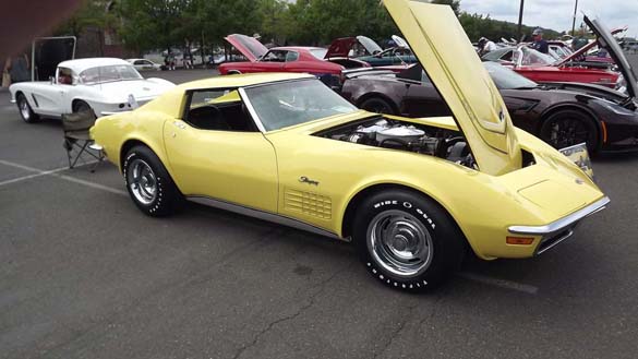 Corvettes at the Bethlehem SteelStacks