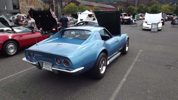 Corvettes at the Bethlehem SteelStacks