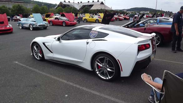 Corvettes at the Bethlehem SteelStacks
