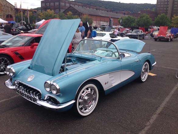 
Corvettes at the Bethlehem SteelStacks