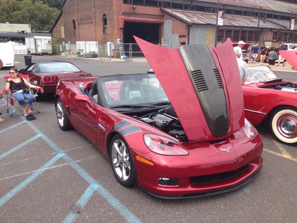 Corvettes at the Bethlehem SteelStacks
