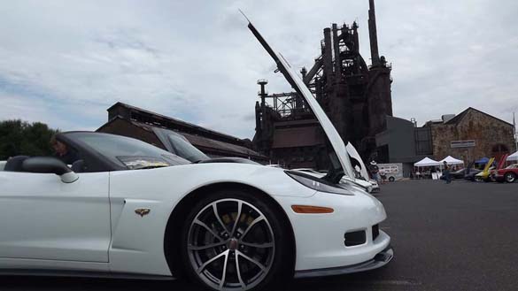 Corvettes at the Bethlehem SteelStacks
