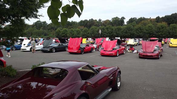 Corvettes at the Bethlehem SteelStacks