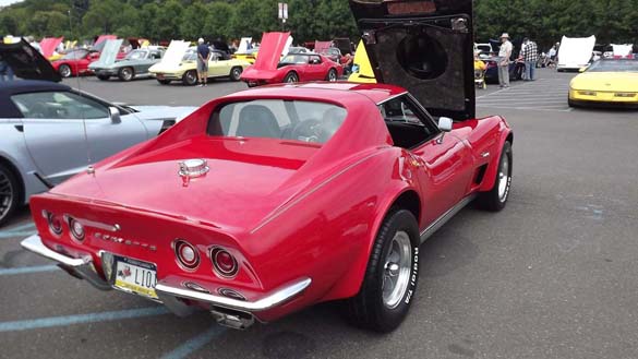 Corvettes at the Bethlehem SteelStacks