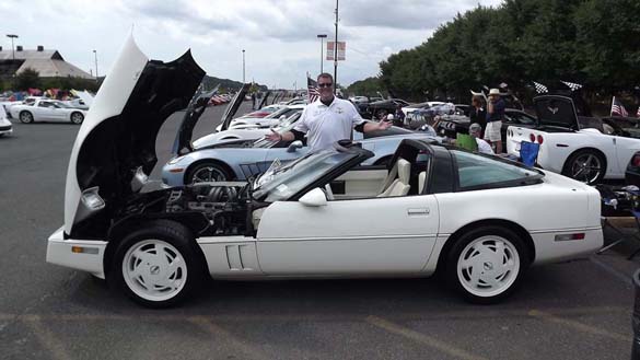 Corvettes at the Bethlehem SteelStacks