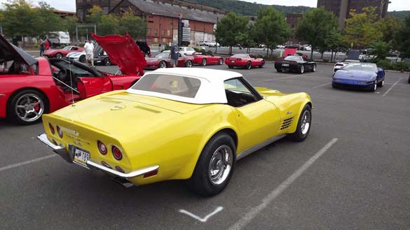 Corvettes at the Bethlehem SteelStacks