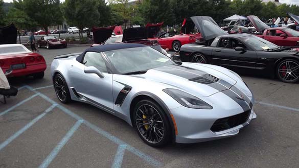 Corvettes at the Bethlehem SteelStacks