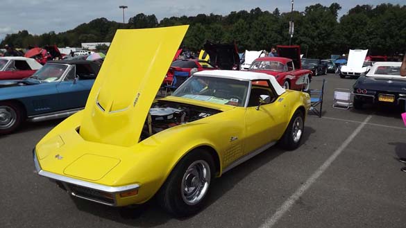Corvettes at the Bethlehem SteelStacks