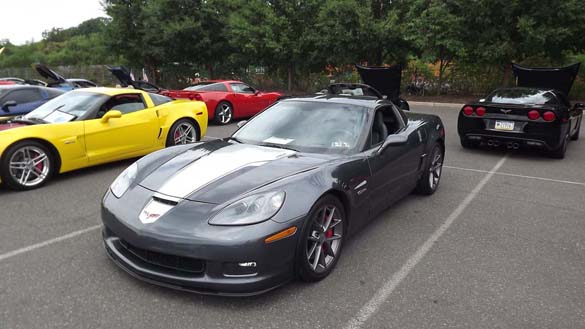 Corvettes at the Bethlehem SteelStacks