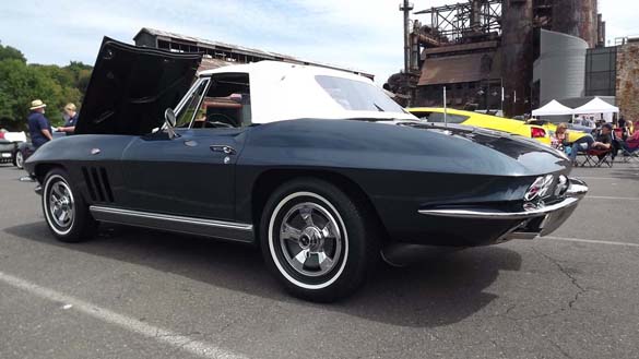 Corvettes at the Bethlehem SteelStacks