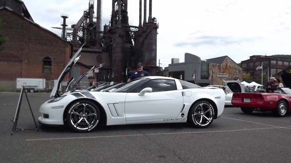 Corvettes at the Bethlehem SteelStacks