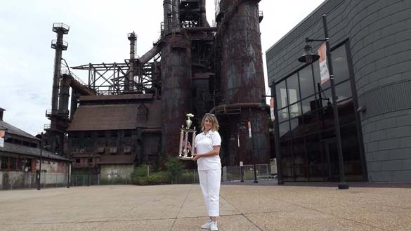 Corvettes at the Bethlehem SteelStacks