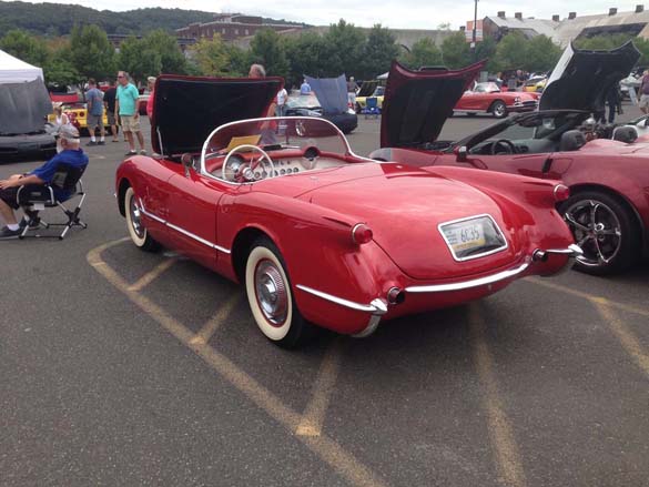 Corvettes at the Bethlehem SteelStacks