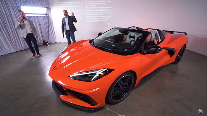 Video Watch The West Coast Reveal Of The 2020 Corvette