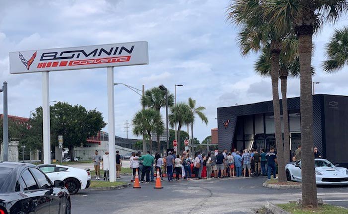 [VIDEO] Nearly 3,500 Enthusiasts Visit Bomnin Corvette to see the 2020 Corvette Stingray Coupe and Convertible 