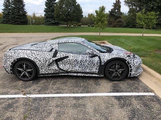 [SPIED] More Photos of the 'Hybrid' C8 Corvette 