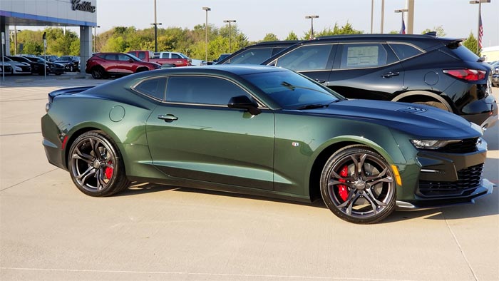 Colors We'd Like to See on the C8 Corvette: Rally Green Metallic