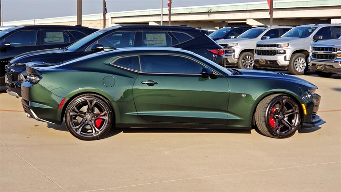 Colors We'd Like to See on the C8 Corvette: Rally Green Metallic