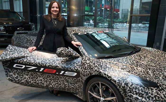 GM's Mary Barra Deflects Question on Possible Corvette SUV