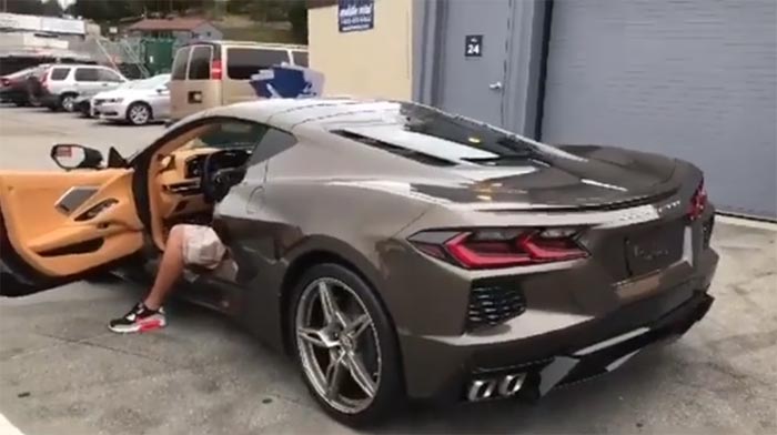 [VIDEO] 2020 Corvette Stingray in Zeus Bronze Offers Up Some Tasty Revs