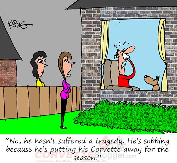 Saturday Morning Corvette Comic: It's That Time of Year When Grown Men Cry