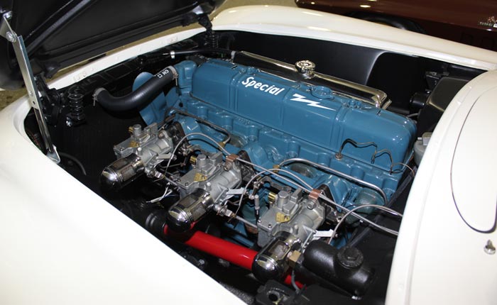 1953 Blue Flame 6 Engine