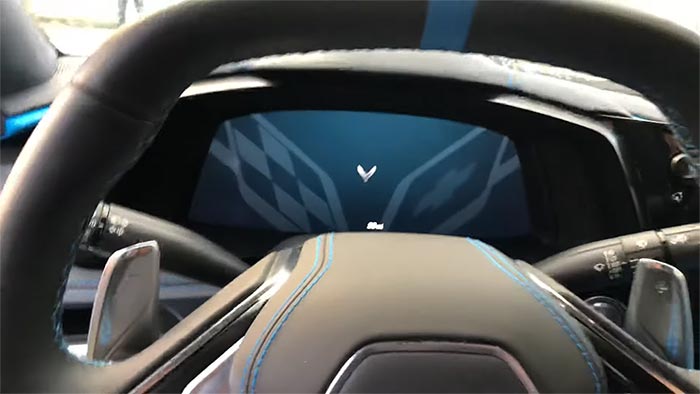 [VIDEO] Watch the 2020 Corvette's Start-Up Screen, Driver Modes and Listen to Some Engine Revs