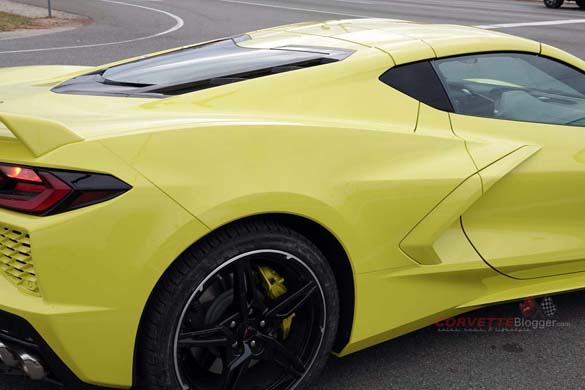 [SPIED] Accelerate Yellow 2020 Corvette Stingray on the Road in Bowling Green