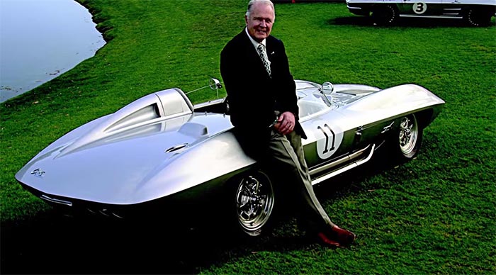 Peter Brock and the 1959 Corvette Racer